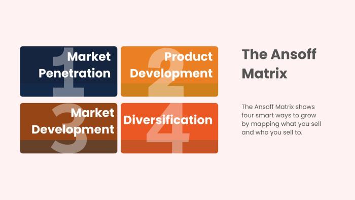 Ansoff matrix