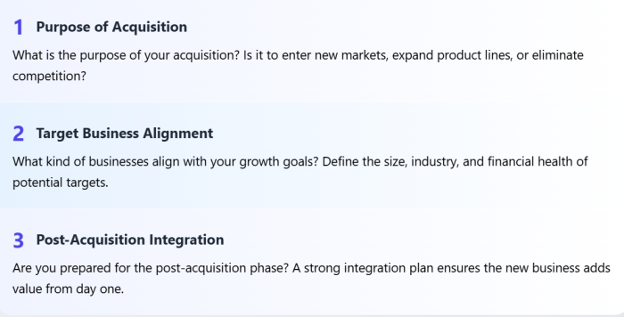 building acquisitions